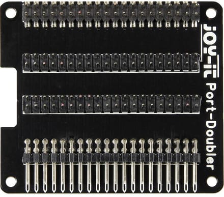 Joy-it rb-port-doubler Uitbreidingsboard Geschikt voor serie: Raspberry Pi® 1 stuk(s)