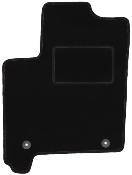Bestuurdersmat zwart voor: Opel Meriva A minivan (2002-2010)