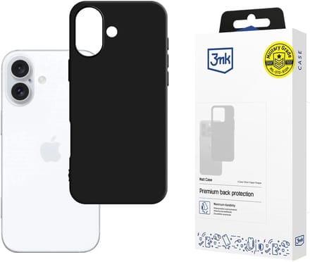 3Mk Matte Hoes Voor Apple Iphone 16 Beschermende Hoes Met Matte Afwerking