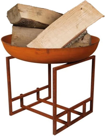 Grote Vuurschaal 75 cm - Tuinhaard met Stoere Roest-look