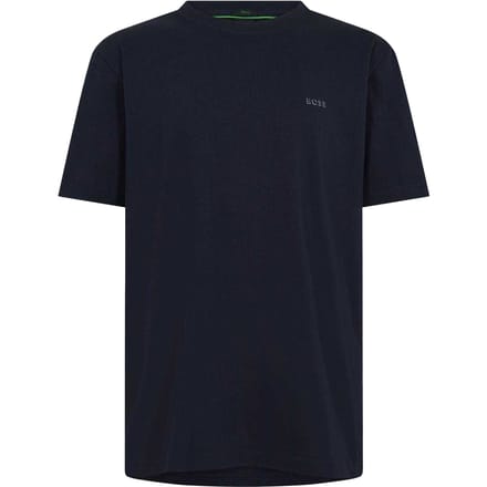 Boss Heren Logo Regular T-Shirt (Donkerblauw)
