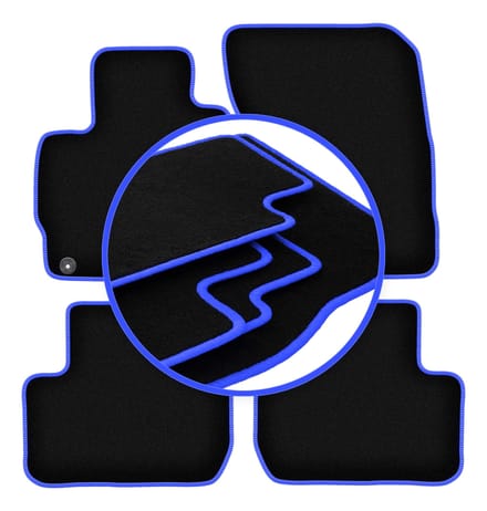 CARLUX-BLUE automatten voor: Mitsubishi Outlander III SUV (2012-)
