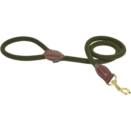 Duvoplus - Uitlaatriem Voor Dieren - Hond - Explor Forest Leiband Nylon 135cm/8mm Groen - 1st