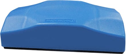 BRASQ Whiteboard wisser - wisser voor markers & Whiteboard stiften - Blauw