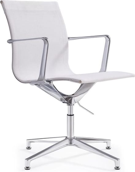 IVOL Design vergaderstoel Monaco Wit