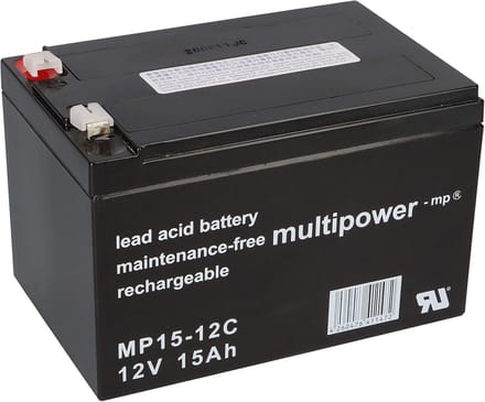 Oplaadbare Batterij - AGM Accu - Energie Opslag - Cyclegestuurd - 151x99x105mm