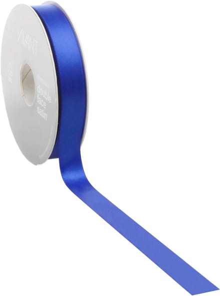 Kobalt Satijnlint – 25 mm × 25 m – Satijn