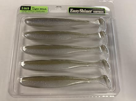 Keitech Easy Shiner 5 (12,5 cm) Softbait - 6 stuks Light Hitch 481T