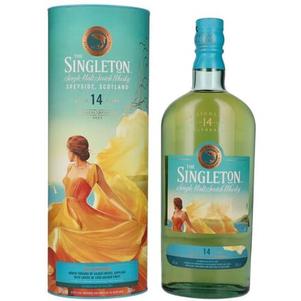 Glen Ord The Singleton 14 Years Old The Silken Gown Speyside Single Malt Special Release 2023 55% Vol. 0,7l in geschenkverpakking
