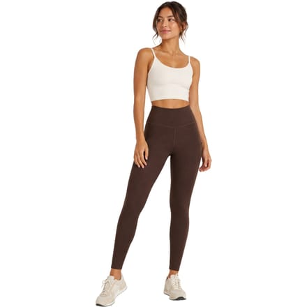Puma Trainingsleggings met strakke pasvorm voor dames (Espressobruin)