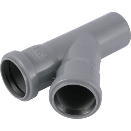 ALIAXIS 50x50mm x 45° branch ht-pp