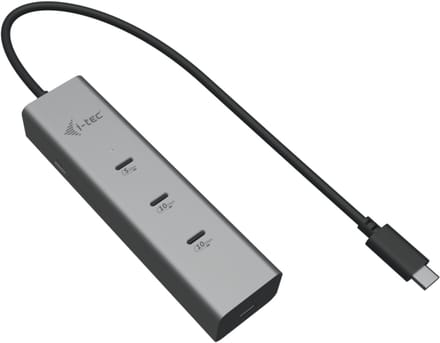 i-tec Metal USB-C Charging HUB 5port with USB-C video 8K + Power Delivery 85W