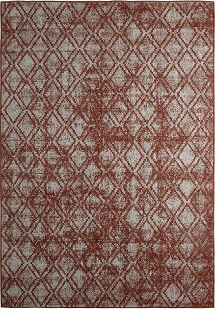 Buiten vloerkleed Frost - Roest/Wit - dubbelzijdig - EVA Interior - 200 x 290 cm - (L)