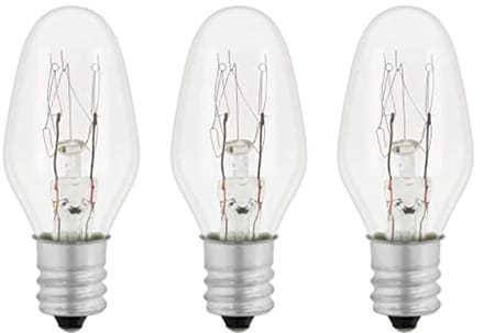 Vervangingslamp E12 7W Warm Wit 2700K - 40 Lumen - 3 Stuks