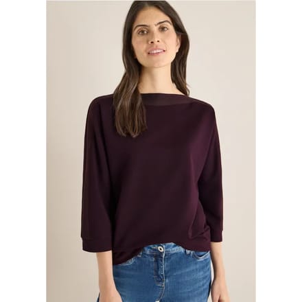 Batwing shirt met tape