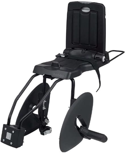 Zwart Achterzitje voor Fiets 32 x 25 x 38 cm