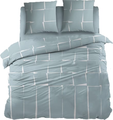 Snoozing Raphael Dekbedovertrek - Eenpersoons - 140x200/220 cm - Blue
