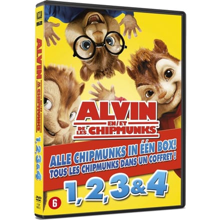 Alvin And The Chipmunks 1 - 4 (DVD)