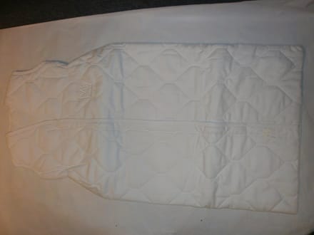 slaapzak kroon wit , plum plum , 90 cm zonder mouw