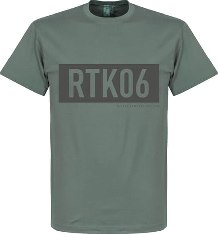 Retake RTK06 Bar T-Shirt - Zink - XL