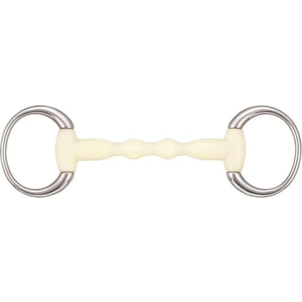 Olijfbit voor rechte paarden Soyo Happy mouth "mullen"