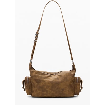 Desigual schoudertas handtas Valentine Banaba Handbag Camel bruine