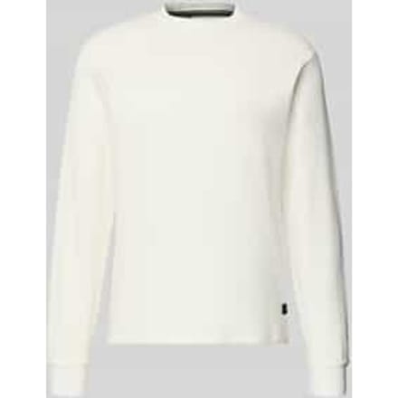 Replay Heren Longsleeve regular fit Wit L Ronde Hals Volwassenen