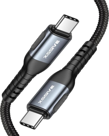 USB C naar USB C Kabel met Auto Disconnect - Beter voor je Batterijconditie - Duurzaam - USB-C Kabels - 1 Meter