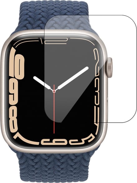 Screenprotector geschikt voor Apple Watch SE 40mm 2022 - Full Screen Protector - Gehard Glas