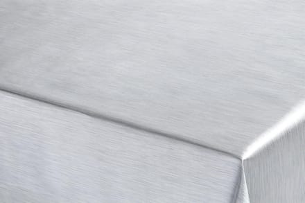 Bellatio Design Tafelkleed - brons - metallic look - 140 x 220 cm