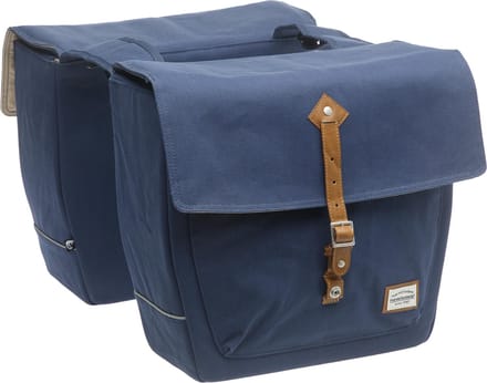 New Looxs Genova Double - Dubbele Fietstas - 32 l - Blue