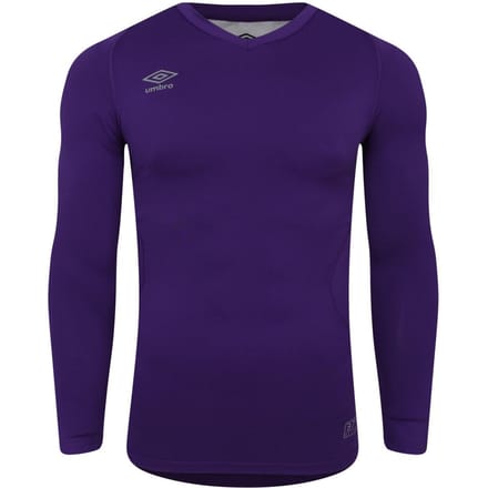 Umbro Heren Elite V Neck Base Layer Top (Helder paars)
