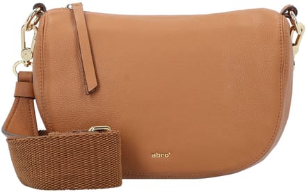 abro Dalia Crossbody tas Leder 22 cm - Dames - cuoio