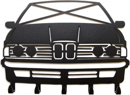 Sleutelhouder BMW - E24 - Sleutel rekje - auto - kapstok - M - drift - race - hoge kwaliteit - REYHS - design - handig - stoer