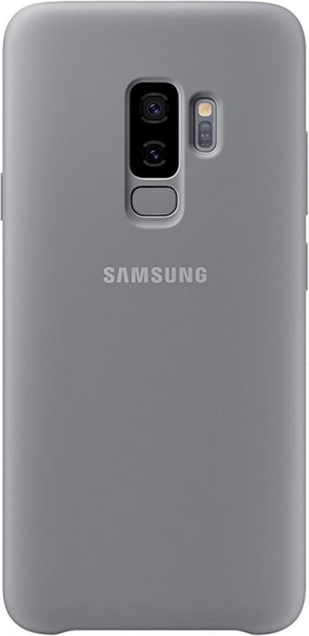 Samsung silicone cover  - grijs - voor Samsung Galaxy S9+ (Plus-versie, SM-G965)