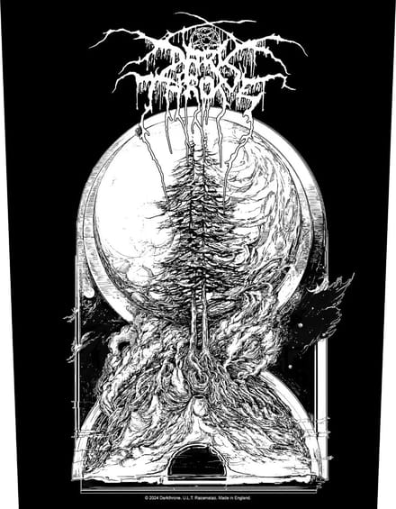 Darkthrone - Lone Pines Of The Lost Planet Rugpatch - Zwart
