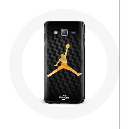 Coque - Michael Jordan - Samsung Galaxy J3 2016 Air - Jaune - Souple - Sportif jaune