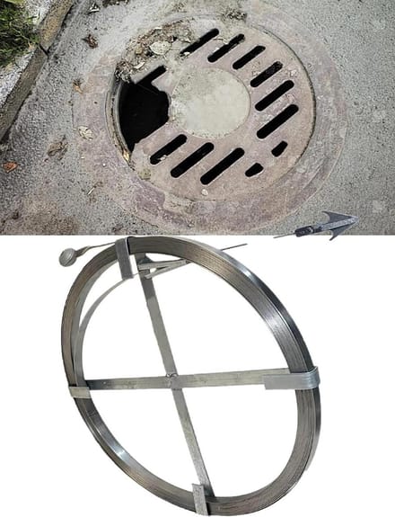 Afvoer Ontstopper - Verstoppingsverwijderaar - Riool Reinigen - Duurzame Staalconstructie - 15 Meter Lengte - Staal