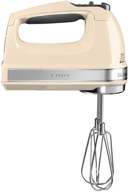 KitchenAid Artisan 5KHM9212EAC - Handmixer - 85 W - Amandelwit - 9 Snelheden