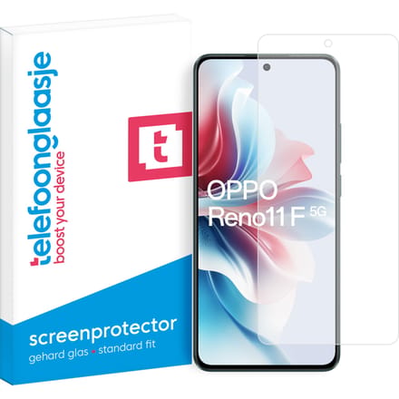 OPPO Reno11 F screenprotector gehard glas