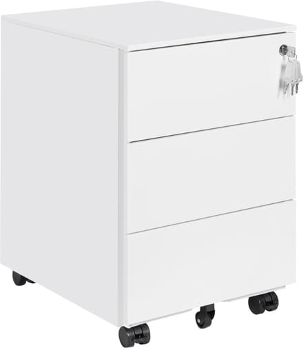 MRKK® Ladenkastje Bureau Orgenaizer - Bureaukast - Ladeblok -Wit