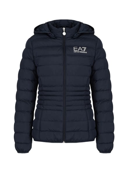 EA7 Core Lady Hooded Puffer Jas Dames
