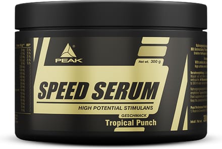 Peak Speed Serum (300g) Tropical Punch - Pre-Workout - Pre-Workout Booster