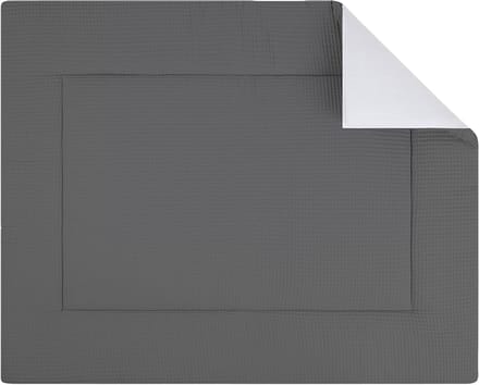 BINK Bedding Boxkleed Pique antra (tweeling) 71 x 122 cm