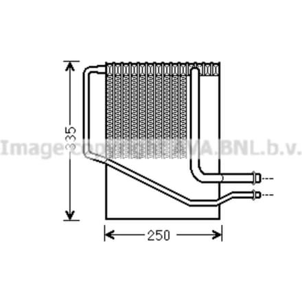 Verdamper, airconditioning AVA COOLING CRV126 AVA