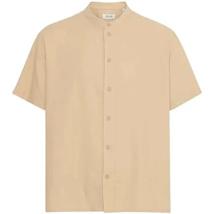 Mandarijnkraag shirt Solid Allan