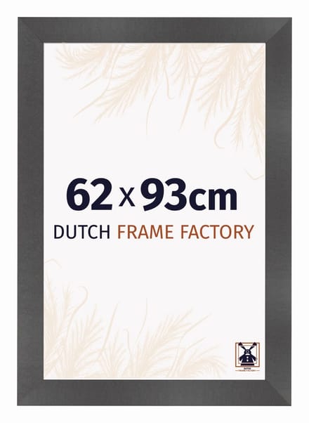 Fotolijst 62x93 cm - MDF - Zwart Mat - Praag