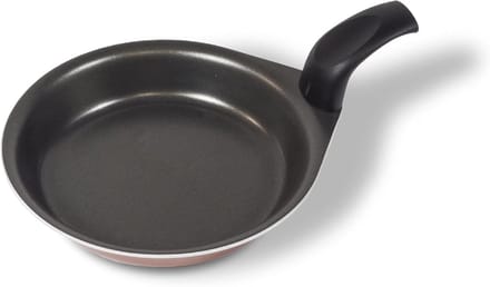 Spiegelei pan - Koekenpan - Ontbijt bereiden - Voedselveilig aluminium - 16 cm - Brons