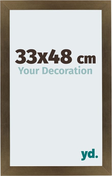 Your Decoration - Fotolijst 33x48 cm - MDF - Brons Decor - Mura
