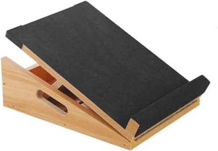 Helling Board - Kuit Brancard - Flexibiliteit Verbeteren - Verstelbare Hoek - 42cm - Houtkleur